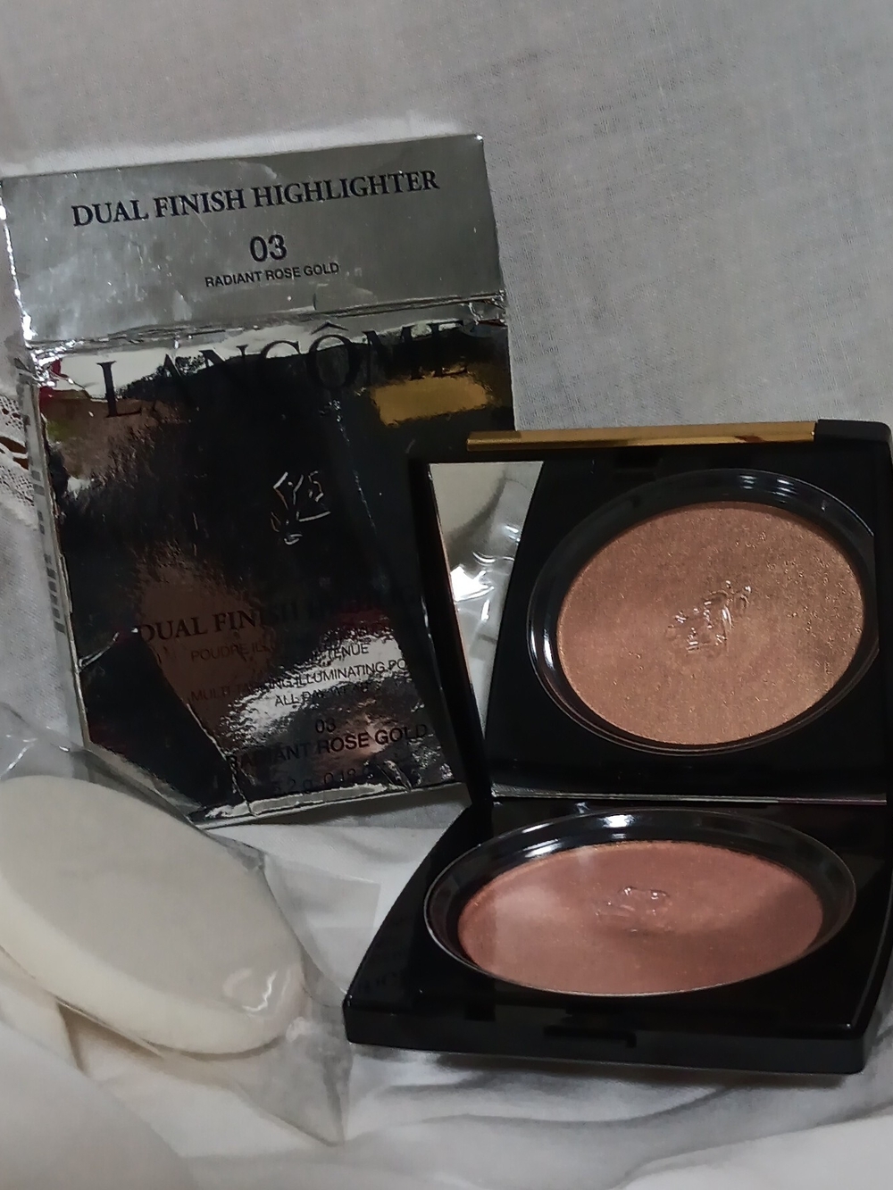 Lancôme Dual Finish Highlighter 03 Radiant Rose Gold